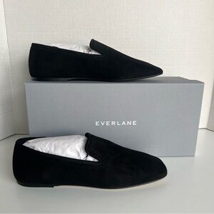 Everlane - Women's The Day Loafer - Black Suede. Size: 6.5. NIB